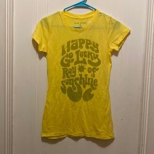 Love Tribe Happy Go Lucky Ray of Sunshine Shirt